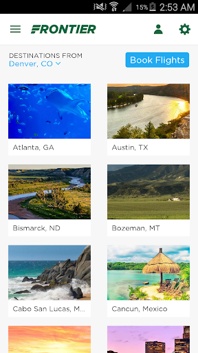 Frontier Airlines - Image screenshot of android app