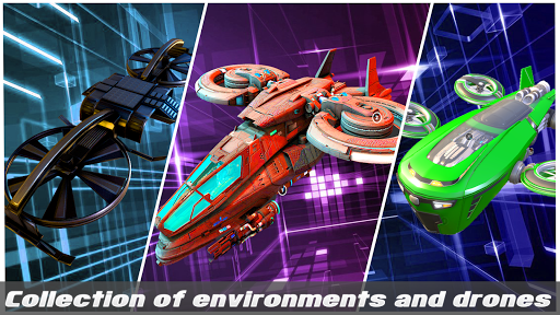 Flying Drone Simulator 2022 - Image screenshot of android app