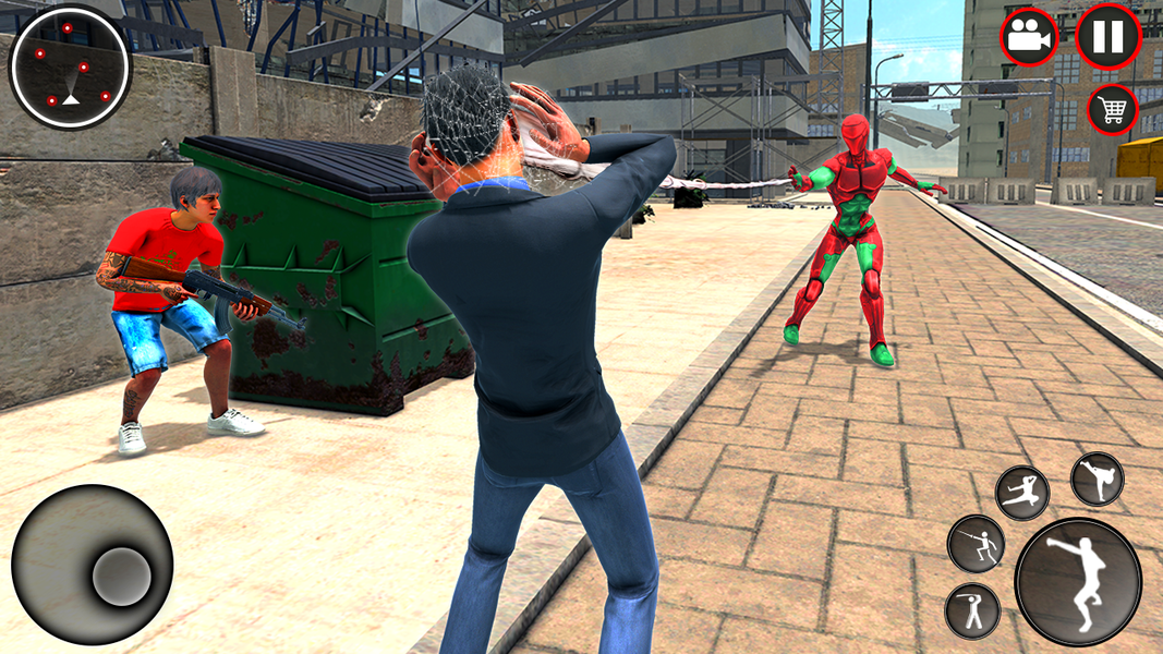 Mutant Spider Rope Hero : Flyi - عکس بازی موبایلی اندروید