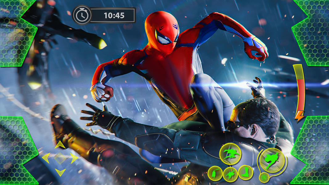 Spider Hero :Epic Spider Games - Gameplay image of android game