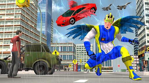 Flying Superhero War: Superhero Games 2020 - Gameplay image of android game