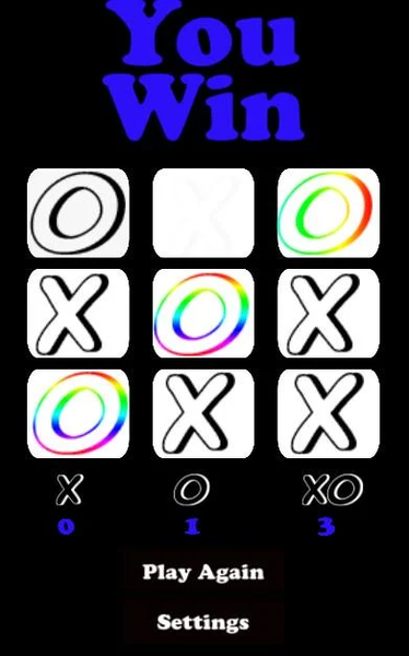 Tic Tac Toe - Gameplay image of android game
