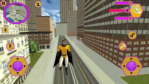 Flying Superhero Captain Robot NewYork City War - عکس بازی موبایلی اندروید