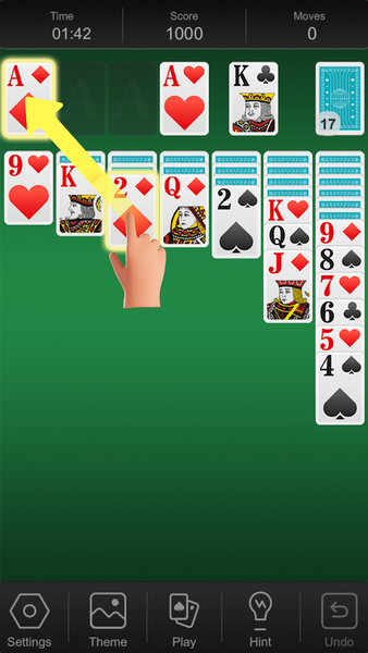 Solitaire Instant Play - Gameplay image of android game