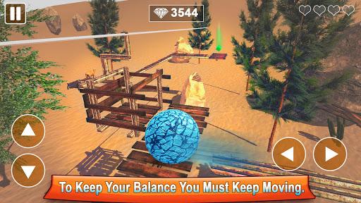 Ultimate Moving Ball Rock Halt - Gameplay image of android game