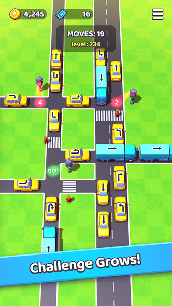 Car Out! Traffic Parking Games - عکس بازی موبایلی اندروید