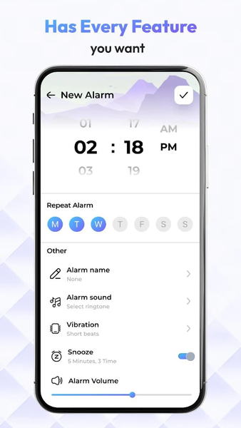 Alarm Clock - Image screenshot of android app