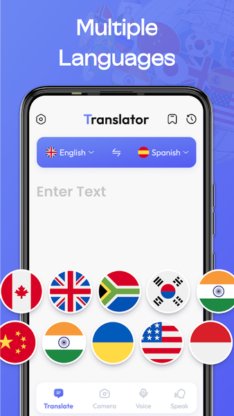 Translator -Text, Voice, Photo - Image screenshot of android app