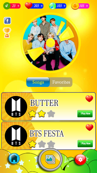 BTS KPOP Piano Tiles Game - عکس بازی موبایلی اندروید