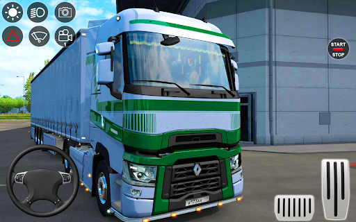 Modern Euro Truck Simulator 3d - عکس بازی موبایلی اندروید