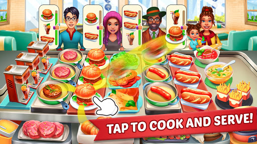 Cooking Crush: Frenzy City - Cooking Games Madness - عکس بازی موبایلی اندروید