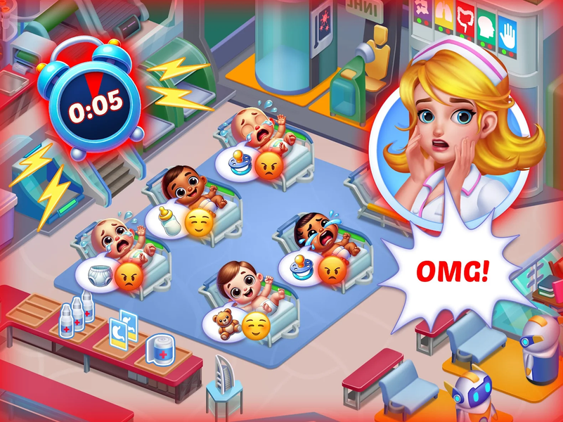 Hospital +: Happy ASMR Clinic - Gameplay image of android game