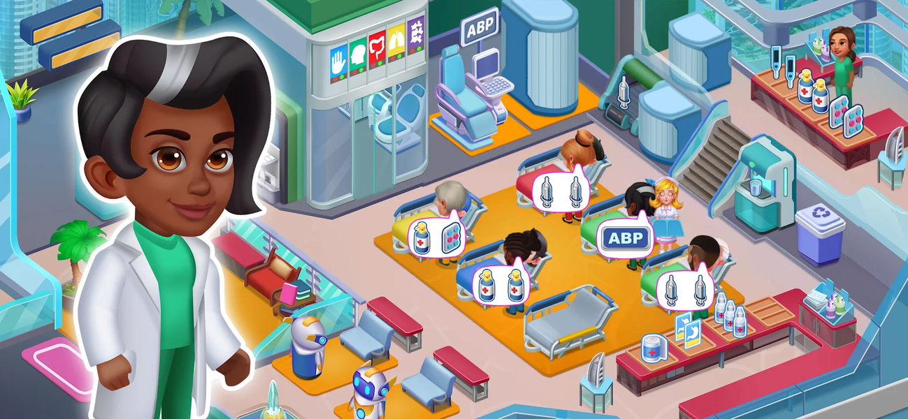 Hospital +: Happy ASMR Clinic - Gameplay image of android game