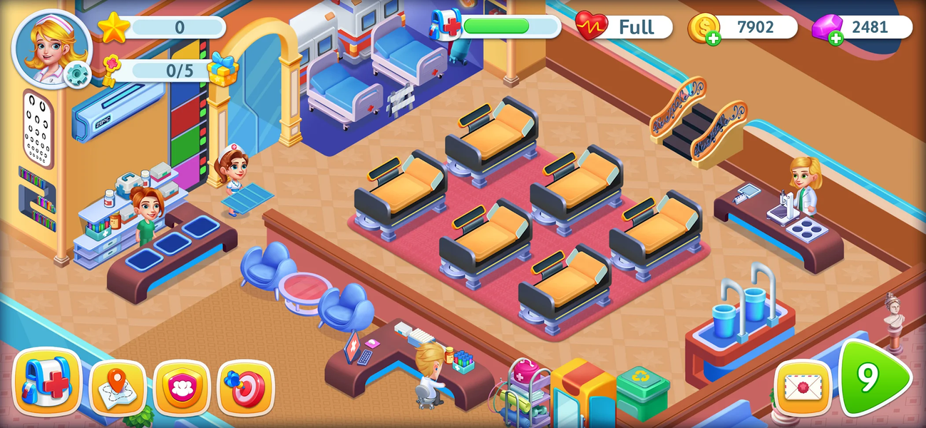 Hospital +: Happy ASMR Clinic - Gameplay image of android game