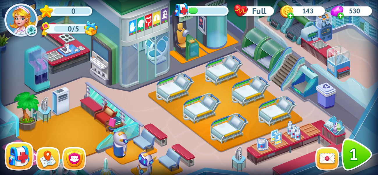 Hospital +: Happy ASMR Clinic - Gameplay image of android game