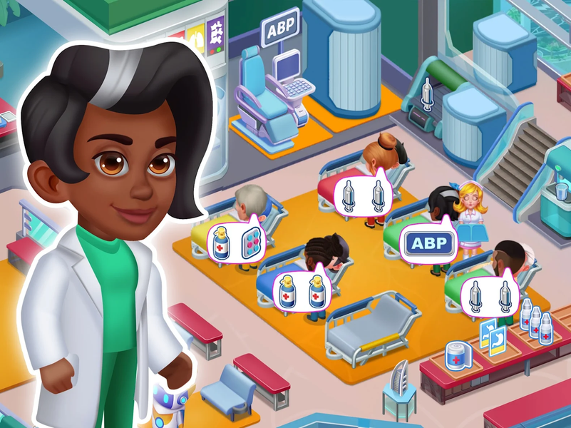 Hospital +: Happy ASMR Clinic - Gameplay image of android game