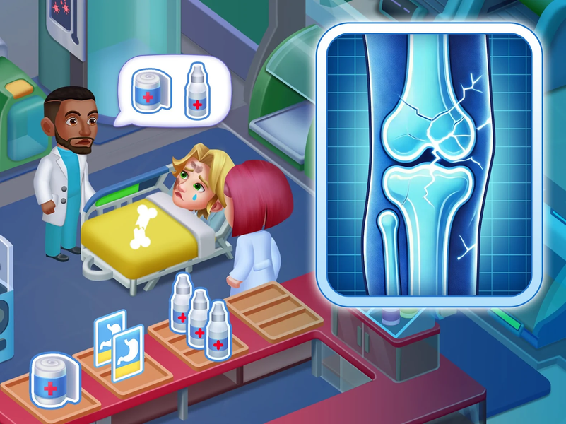 Hospital +: Happy ASMR Clinic - Gameplay image of android game