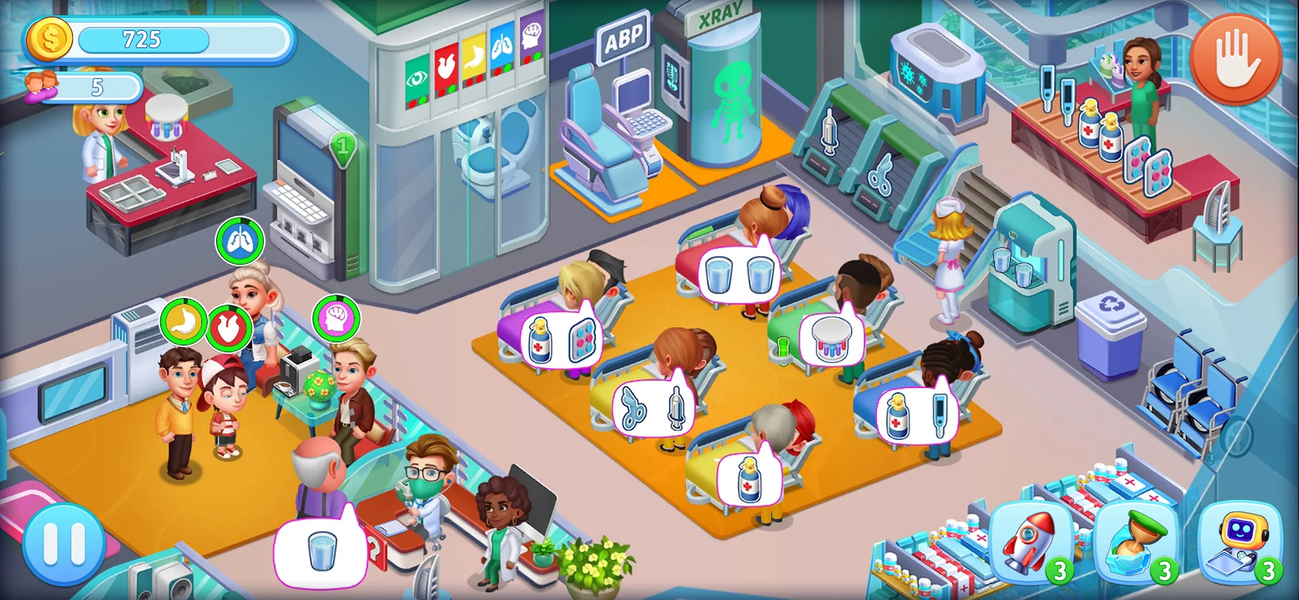 Hospital +: Happy ASMR Clinic - Gameplay image of android game
