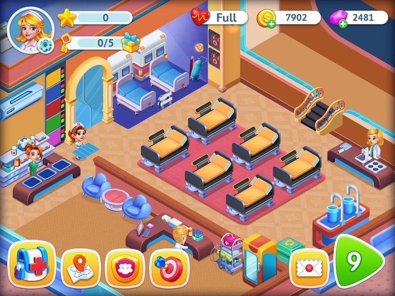 Hospital +: Happy ASMR Clinic - Gameplay image of android game