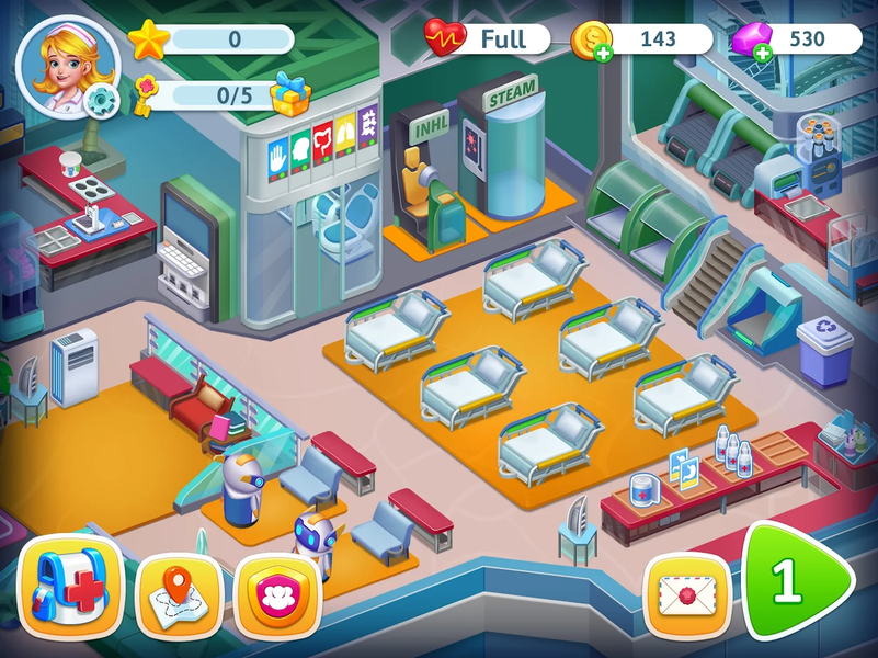 Hospital +: Happy ASMR Clinic - Gameplay image of android game