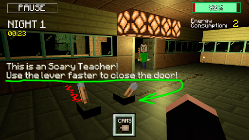 Five Nights at Scary Teacher - Gameplay image of android game