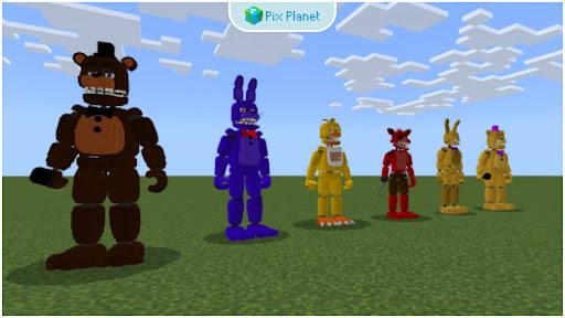 Mod FNAF for Minecraft PE - عکس برنامه موبایلی اندروید