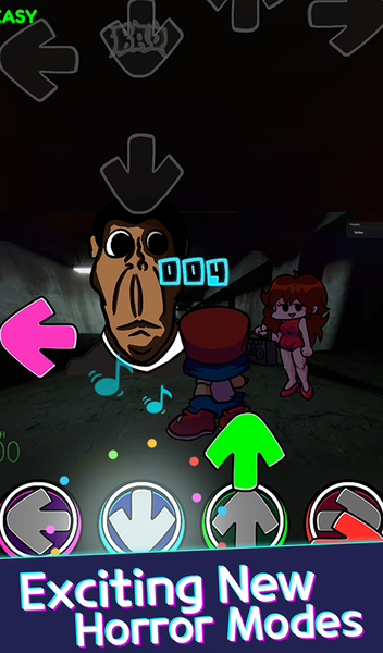 FNF Music Fire: Raptime Battle - Gameplay image of android game