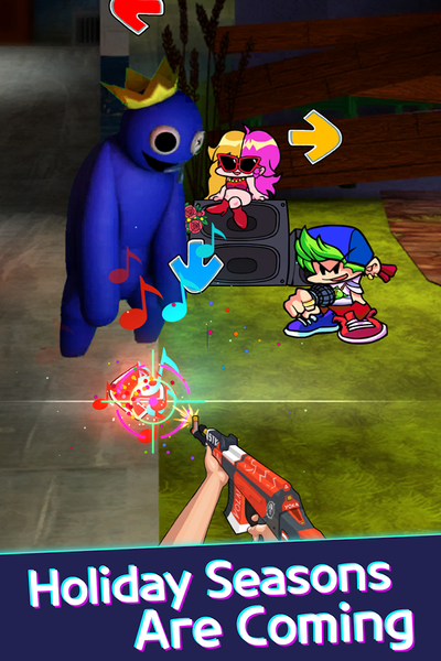 FNF Music Fire: Raptime Battle - Gameplay image of android game