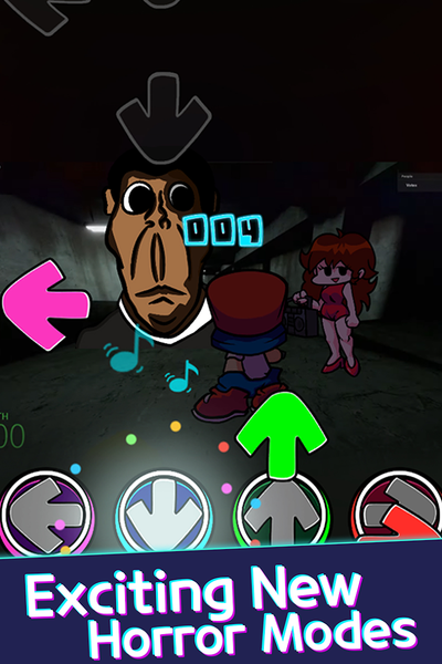 FNF Music Fire: Raptime Battle - Gameplay image of android game
