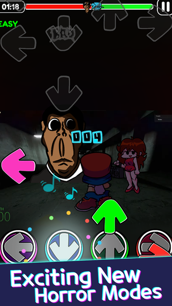 FNF Music Fire: Raptime Battle - Gameplay image of android game