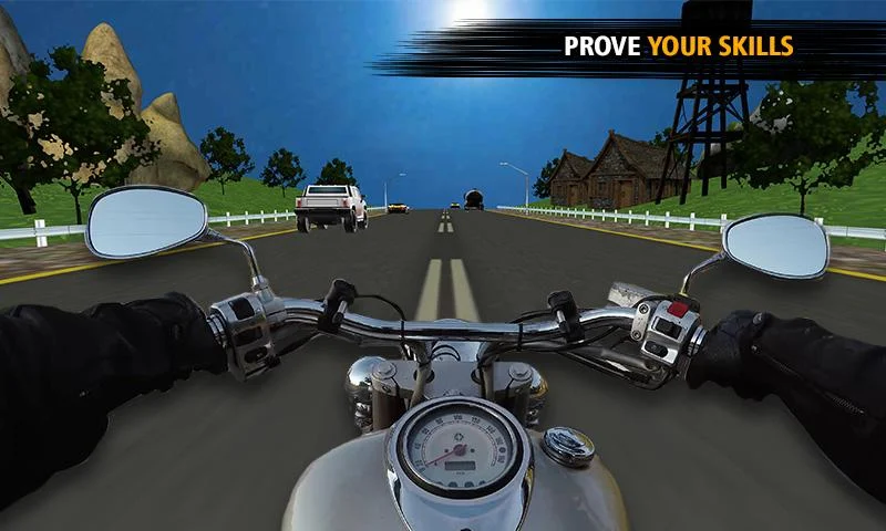 Mad Motorcycle Rider Turbo - عکس بازی موبایلی اندروید