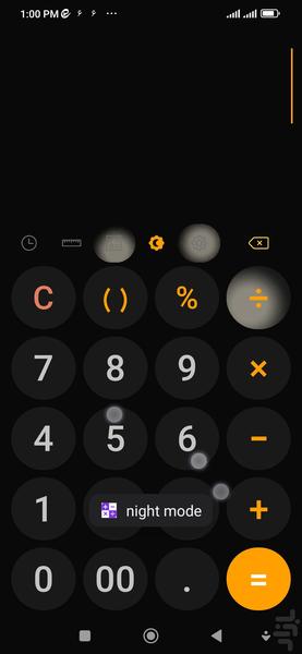 ماشین حساب - Image screenshot of android app