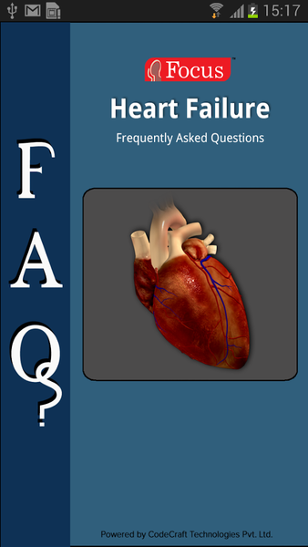 FAQs in Heart Failure - Image screenshot of android app