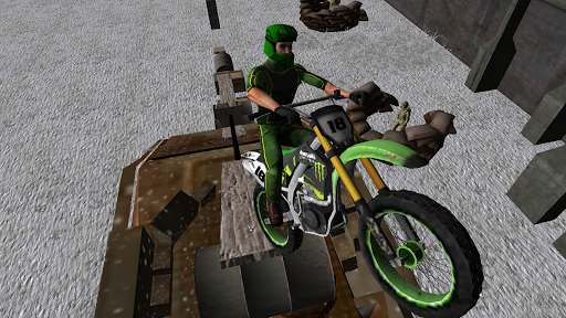 Army Bike 3D - Gameplay image of android game