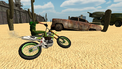 Army Bike 3D - Gameplay image of android game