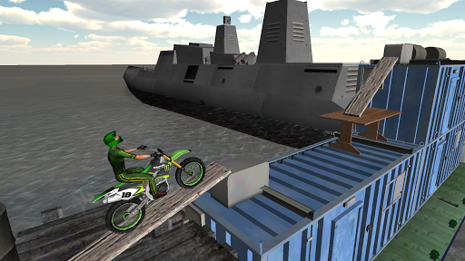 Army Bike 3D - Gameplay image of android game