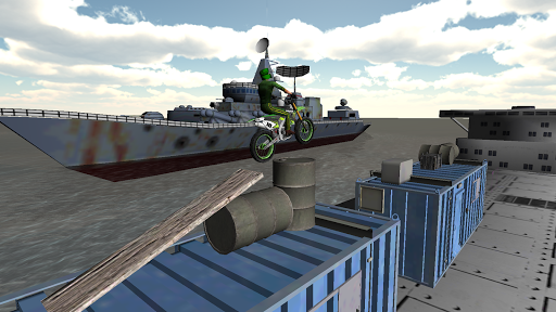 Army Bike 3D - Gameplay image of android game