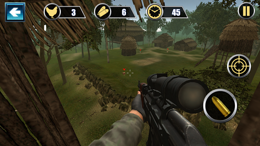 Chicken Shoot : Sniper Shooter - Gameplay image of android game