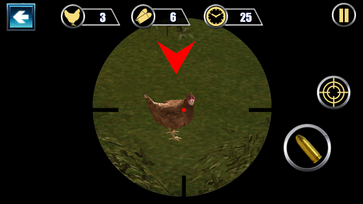 Chicken Shoot : Sniper Shooter - Gameplay image of android game