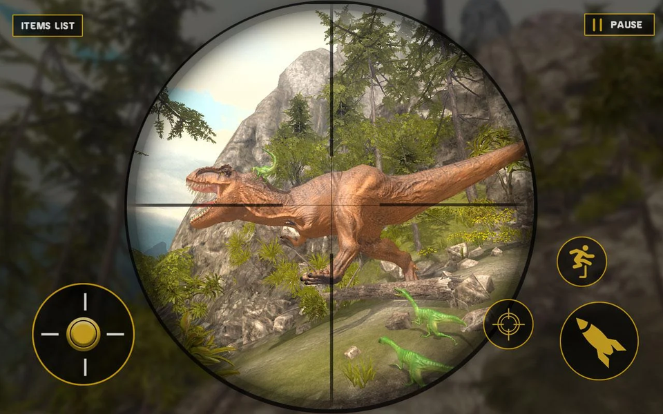 Wild Dino Hunter-Hunting Games - عکس بازی موبایلی اندروید