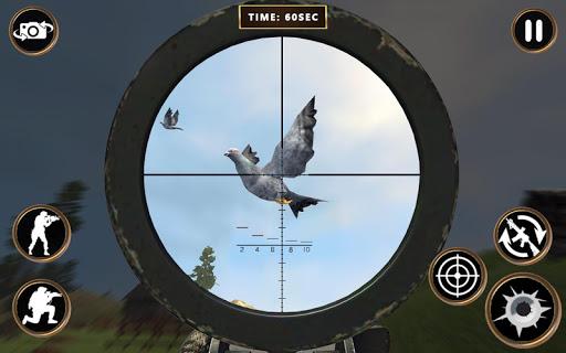 Pigeon Hunting & Shooting Game - Gameplay image of android game