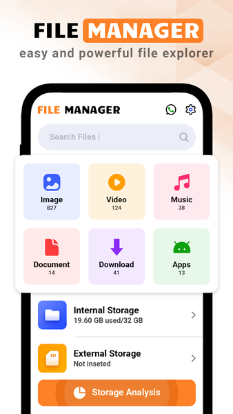 File Manager & File Explorer - عکس برنامه موبایلی اندروید
