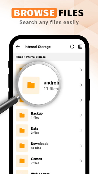 File Manager & File Explorer - عکس برنامه موبایلی اندروید