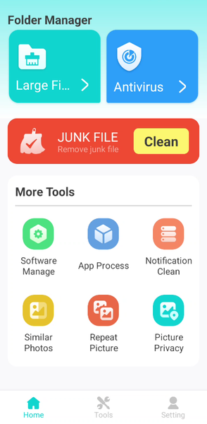 Folder Manager - Image screenshot of android app