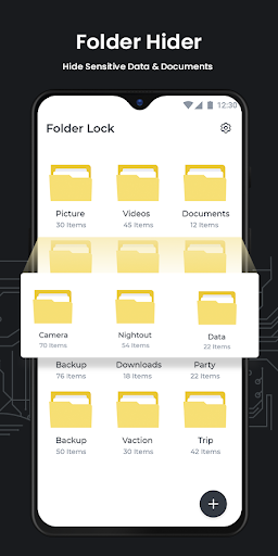 Folder Locker for android - Image screenshot of android app