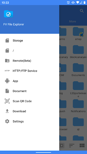 FV File Manager - Image screenshot of android app