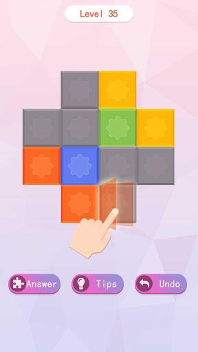 Flippuz - Creative Flip Blocks Puzzle Game - Gameplay image of android game