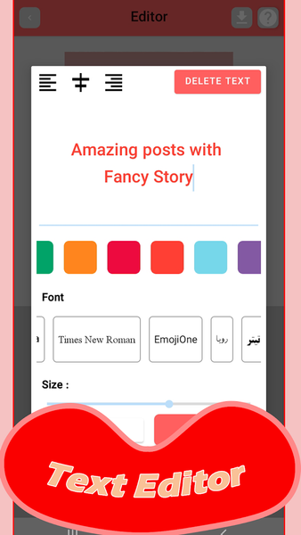 Fancy Story Maker - عکس برنامه موبایلی اندروید