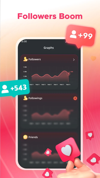 Followers - Fans Like - Image screenshot of android app