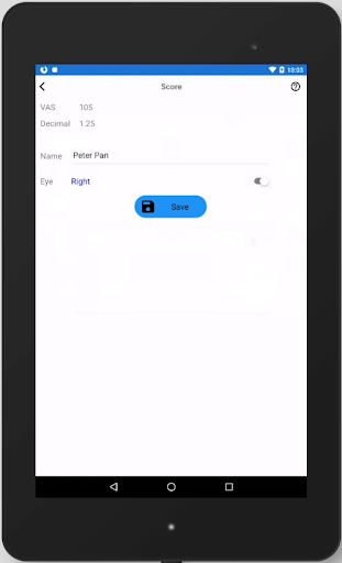 Tumbling E Chart - عکس برنامه موبایلی اندروید